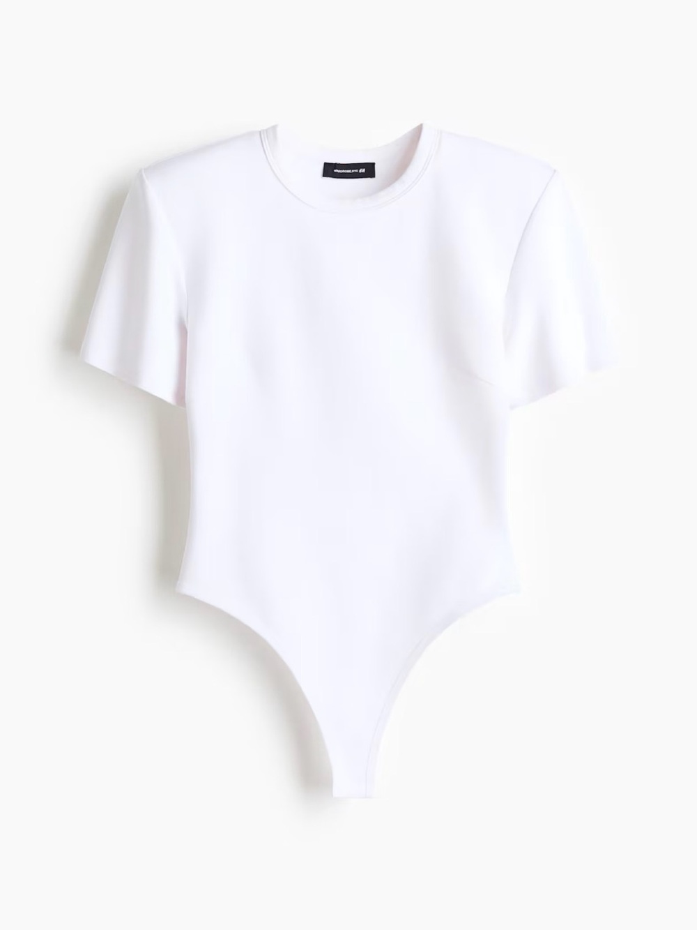 NWT WARDROBE.NYC H&M SHOULDER-PAD BODYSUIT